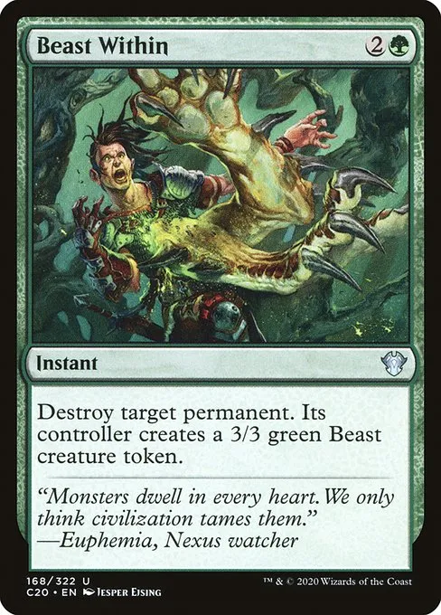 Beast Within · Commander 2020 168/322