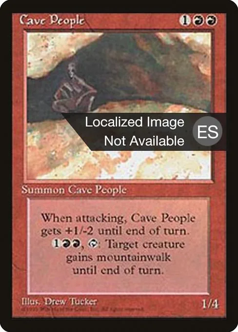 Cave People · Fourth Edition Foreign Black Border 181/378
