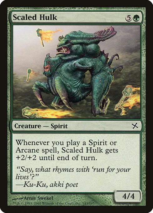 Scaled Hulk · Betrayers of Kamigawa 143/165