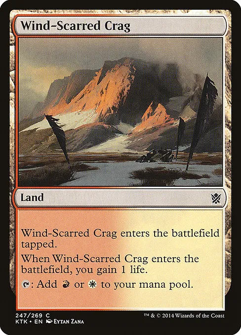 Wind-Scarred Crag · Khans of Tarkir 247/293