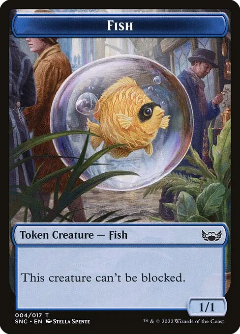 Fish · Streets of New Capenna Tokens 4/19