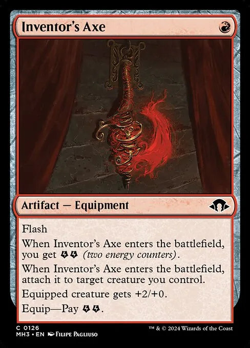 Inventor's Axe · Modern Horizons 3 126/528