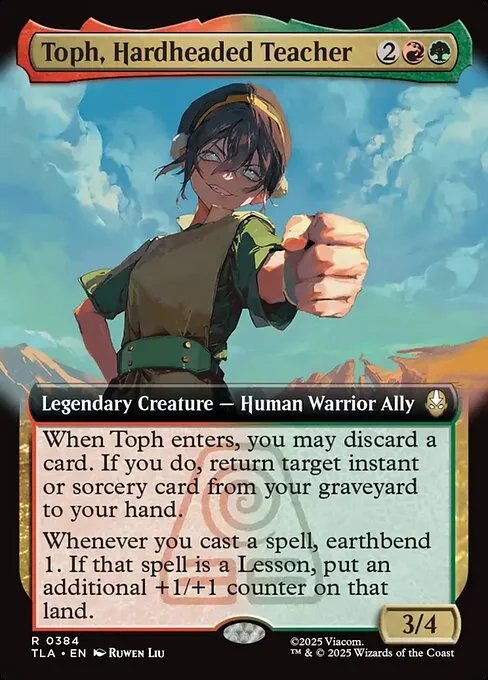 Toph, Hardheaded Teacher · Avatar: The Last Airbender 384/394