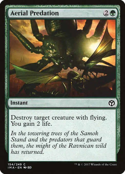 Aerial Predation · Iconic Masters 154/249