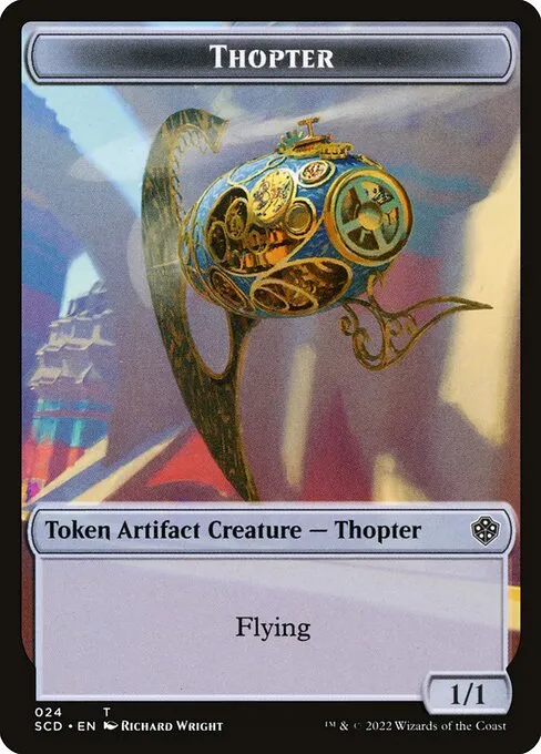 Thopter · Starter Commander Deck Tokens 24/27