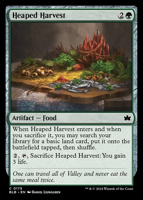 Heaped Harvest · Bloomburrow 175/398