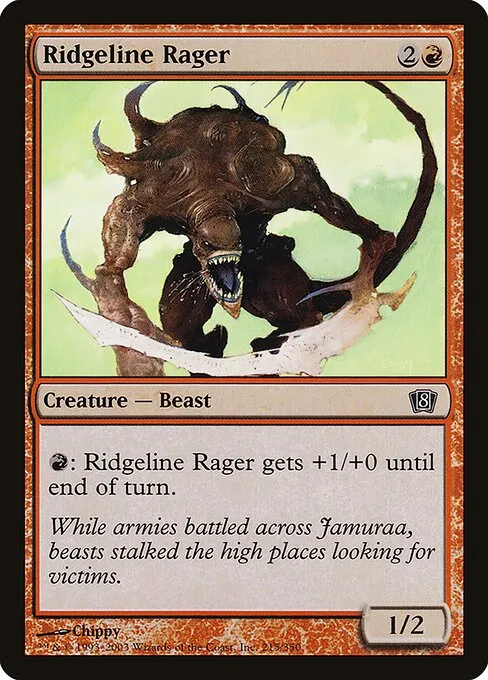 Ridgeline Rager · Eighth Edition 215★/711