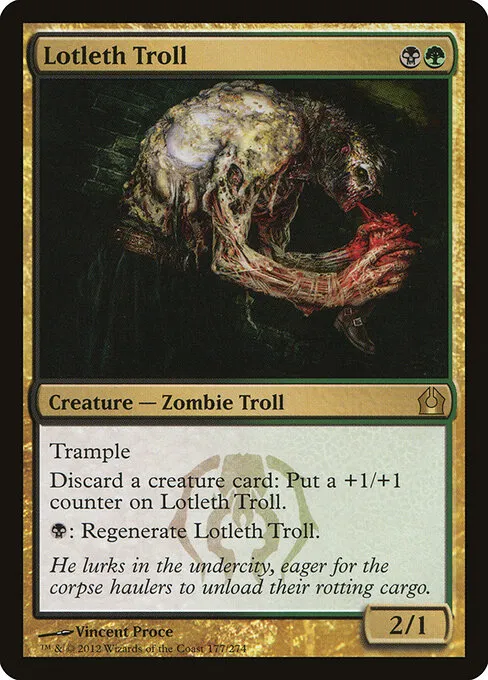 Lotleth Troll · Return to Ravnica 177/274