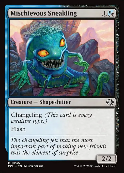 Mischievous Sneakling · Lorwyn Eclipsed 235/408