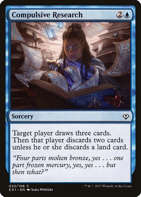 Compulsive Research · Archenemy: Nicol Bolas 23/106