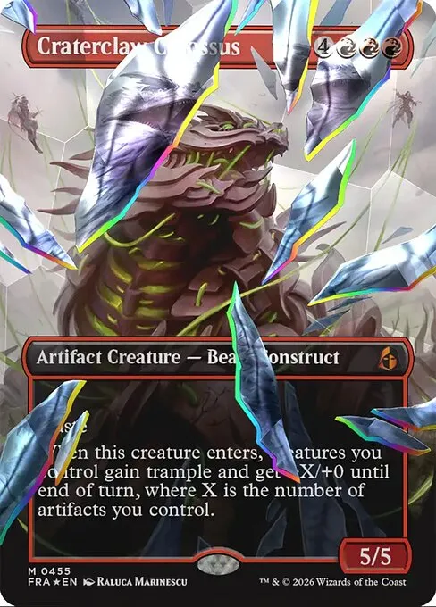 Craterclaw Colossus · Reality Fracture 455/7