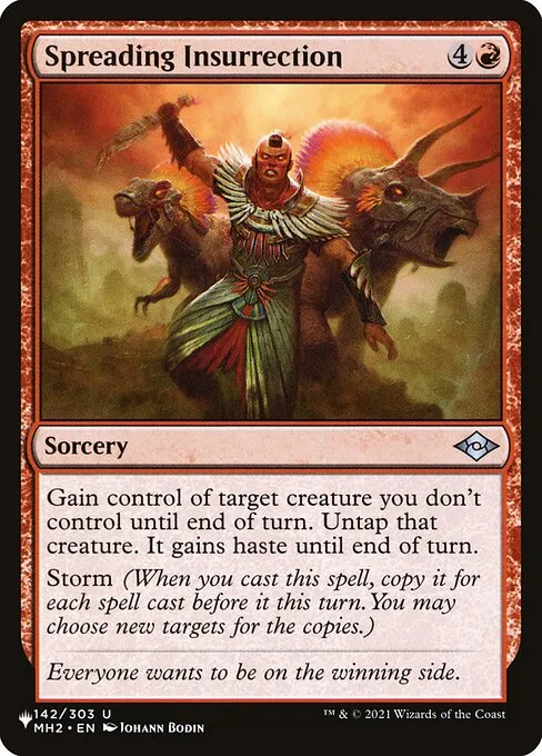 Spreading Insurrection · The List MH2-142/5050