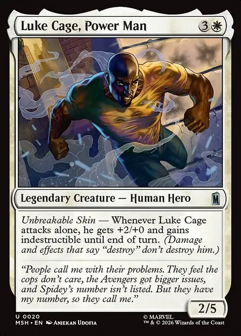Luke Cage, Power Man · Marvel Super Heroes 20/24
