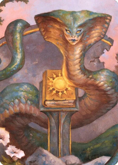 Guardian Naga // Guardian Naga · Battle for Baldur's Gate Art Series 16/81