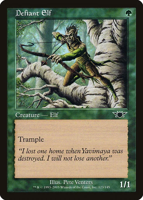 Defiant Elf · Legions 123/145