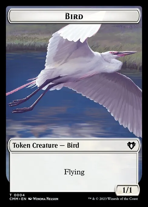Bird · Commander Masters Tokens 4/81