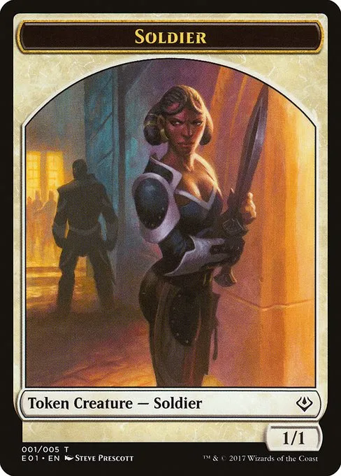 Soldier · Archenemy: Nicol Bolas Tokens 1/5