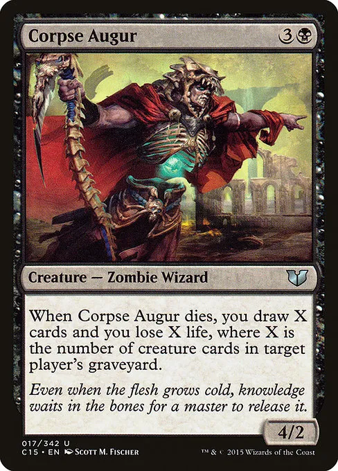 Corpse Augur · Commander 2015 17/342