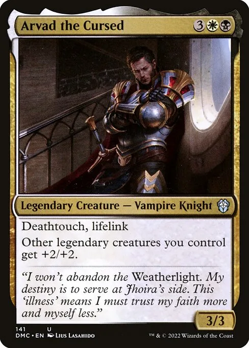 Arvad the Cursed · Dominaria United Commander 141/240