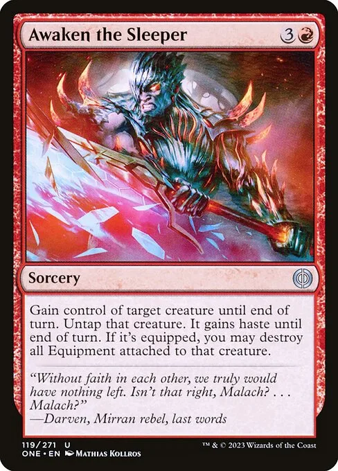 Awaken the Sleeper · Phyrexia: All Will Be One 119/479
