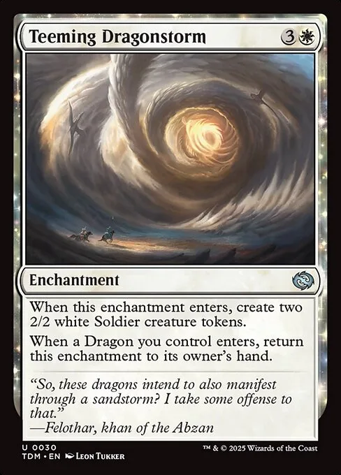 Teeming Dragonstorm · Tarkir: Dragonstorm 30/427