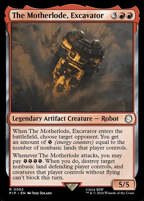 The Motherlode, Excavator · Fallout 62/1068