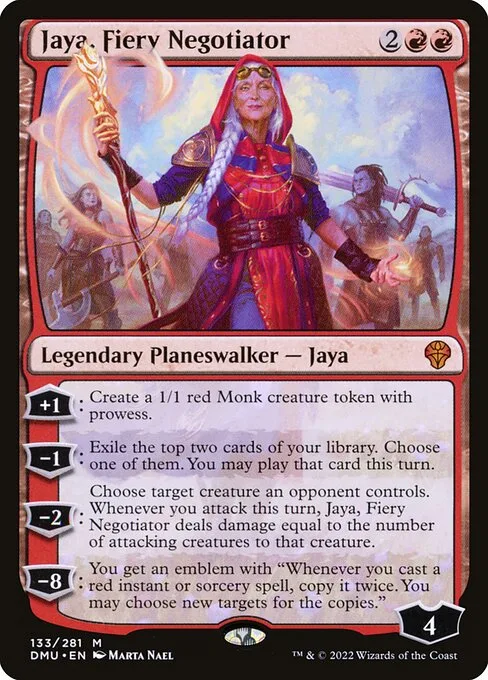 Jaya, Fiery Negotiator · Dominaria United 133/453