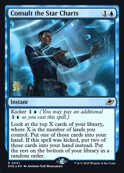 Consult the Star Charts · Edge of Eternities Promos 51s/160
