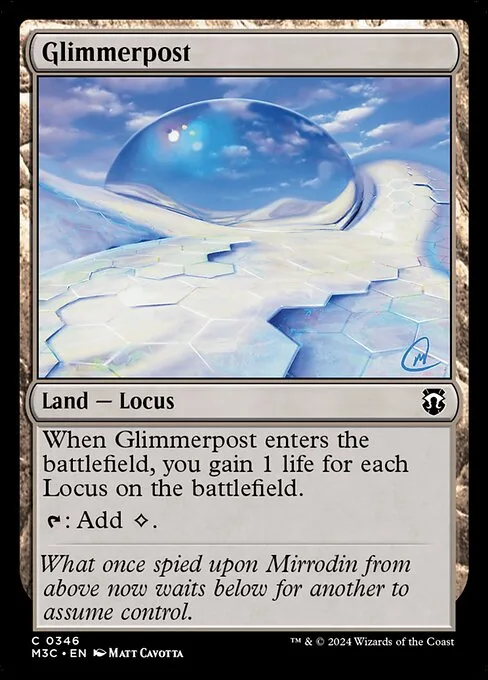 Glimmerpost · Modern Horizons 3 Commander 346/398