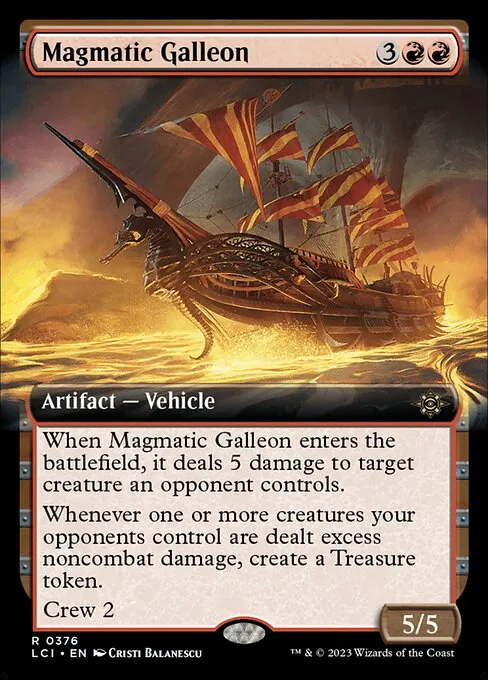 Magmatic Galleon · The Lost Caverns of Ixalan 376/416