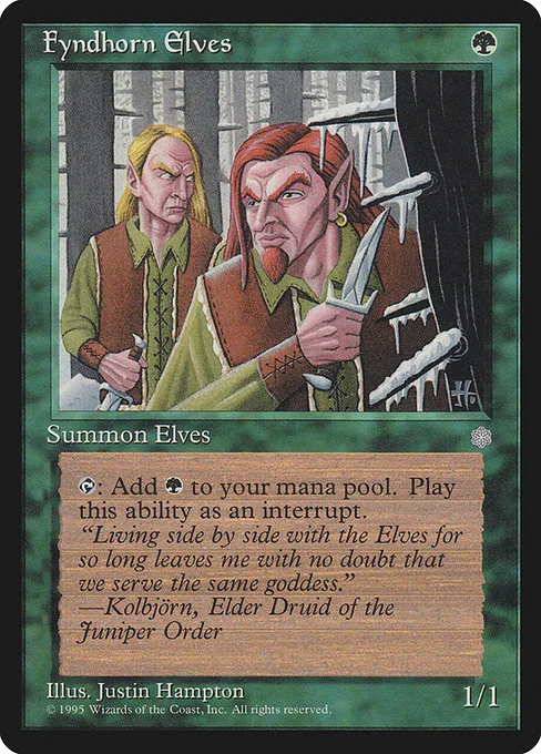 Fyndhorn Elves · Ice Age 244/383