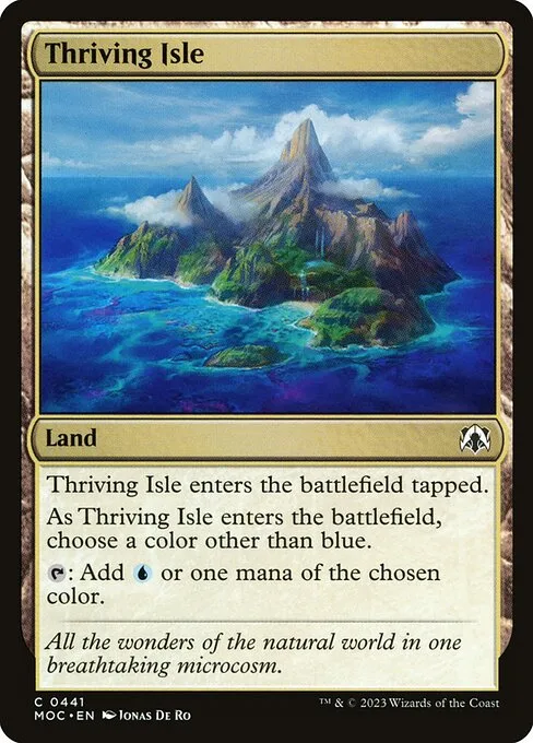 Thriving Isle · March of the Machine Commander 441/450