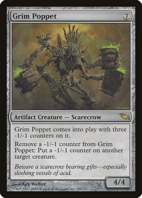 Grim Poppet · Shadowmoor 252/302