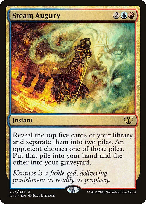 Steam Augury · Commander 2015 233/342