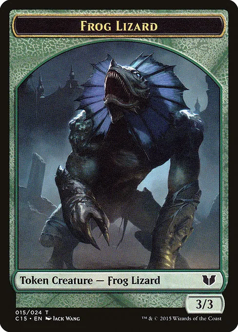 Frog Lizard · Commander 2015 Tokens 15/25