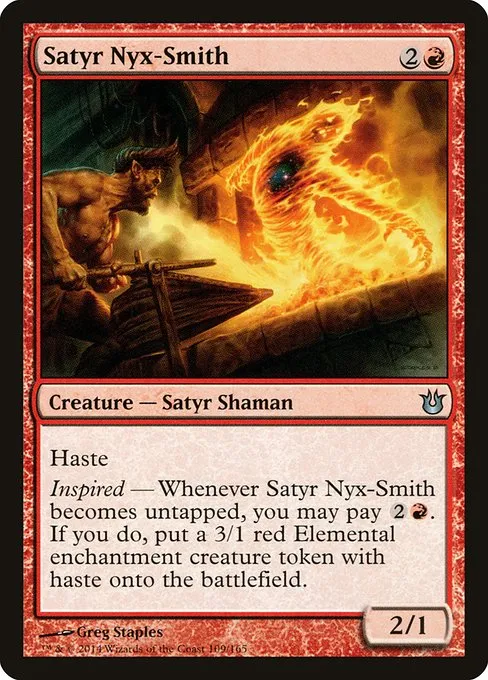 Satyr Nyx-Smith · Born of the Gods 109/165