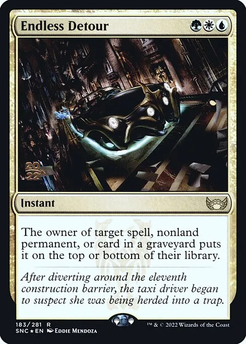 Endless Detour · Streets of New Capenna Promos 183s/161