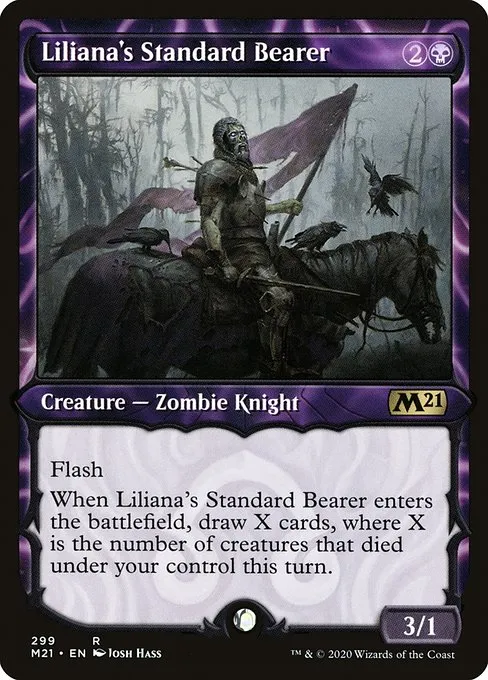 Liliana's Standard Bearer · Core Set 2021 299/397