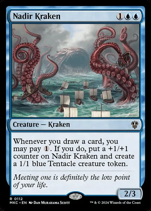 Nadir Kraken · Murders at Karlov Manor Commander 112/358
