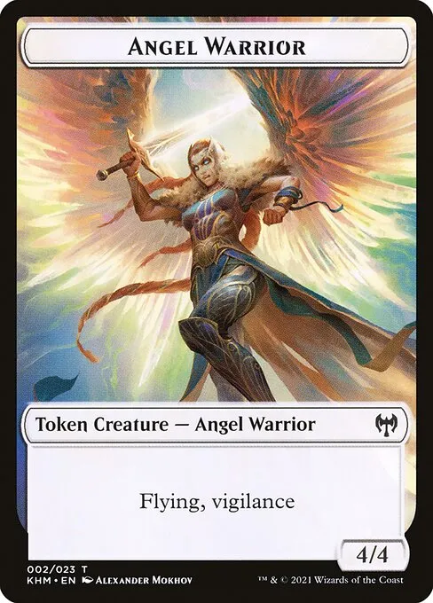 Angel Warrior · Kaldheim Tokens 2/23