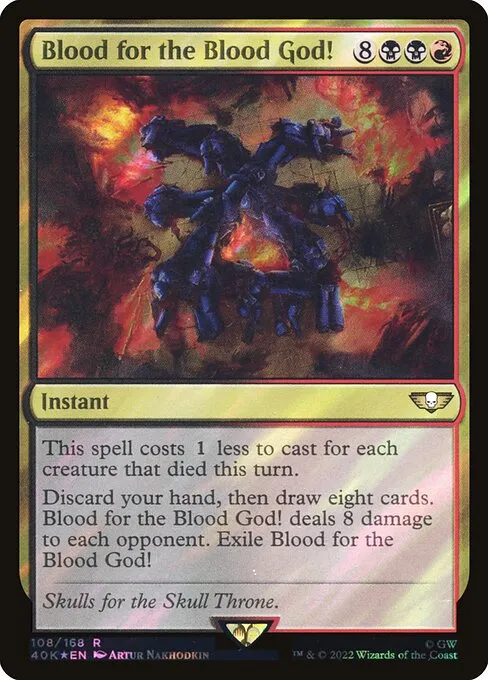 Blood for the Blood God! · Warhammer 40,000 Commander 108★/617