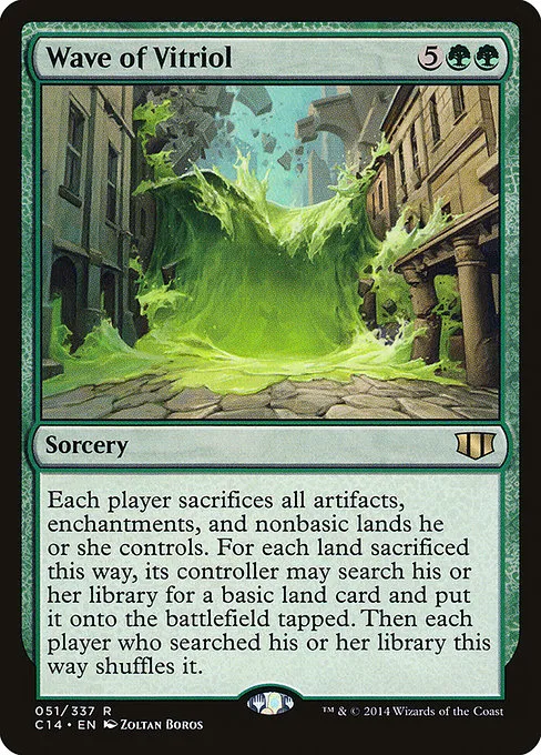 Wave of Vitriol · Commander 2014 51/337