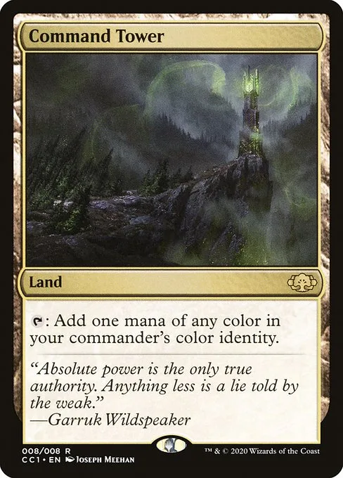 Command Tower · Commander Collection: Green 8/8