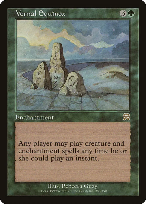 Vernal Equinox · Mercadian Masques 283/350
