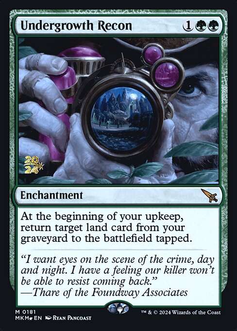 Undergrowth Recon · Murders at Karlov Manor Promos 181s/180