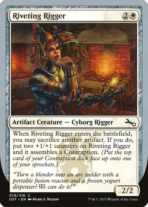 Riveting Rigger · Unstable 19/268
