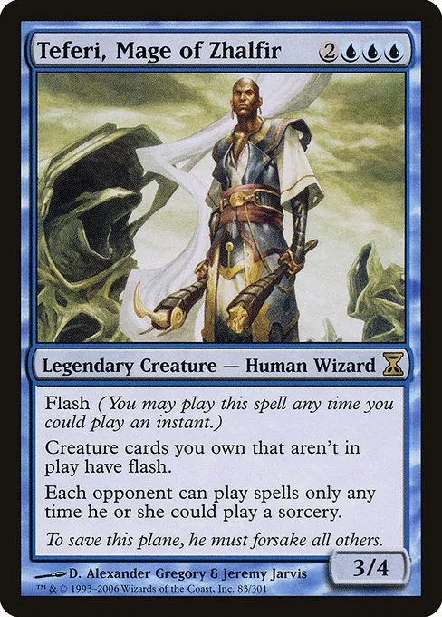 Teferi, Mage of Zhalfir · Time Spiral 83/301