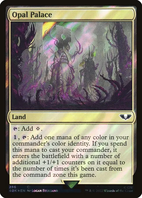 Opal Palace · Warhammer 40,000 Commander 286★/617