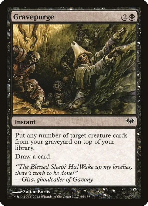 Gravepurge · Dark Ascension 65/158