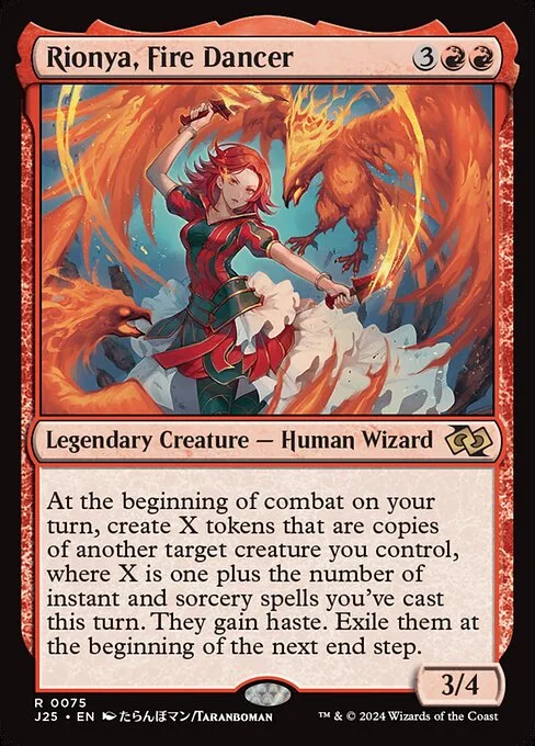 Rionya, Fire Dancer · Foundations Jumpstart 75/779